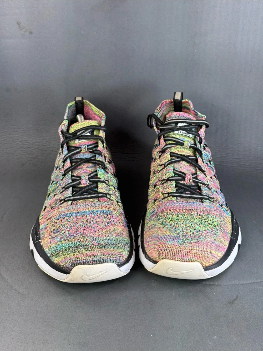 Nike Train Ultrafast Flyknit 'Volt' athletic sneaker shoes men’s size 11